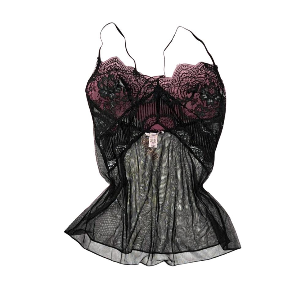 ★ Victoria’s Secret (NWT) Women’s Sexy Black Lace Cami Top ★